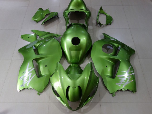 Purchase 1996-2007 Special Green Suzuki GSXR 1300 Motorcycle Fairings UK