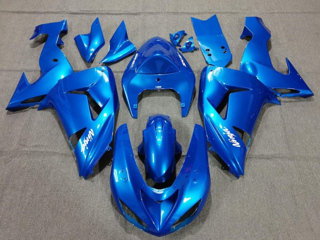 Purchase 2006-2007 Blue Kawasaki ZX10R Motorcycle Fairings UK