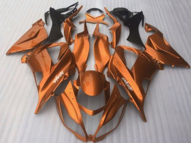 Purchase 2016-2020 Dark Orange Kawasaki ZX10R Motorcycle Fairings UK