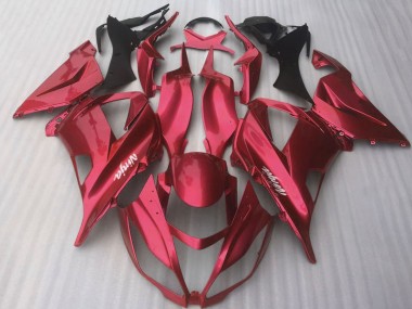 Purchase 2016-2020 Glossy Candy Red Kawasaki ZX10R Motorcycle Fairings UK