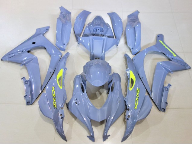 Purchase 2016-2020 Light Blue Yellow Kawasaki ZX10R Motorcycle Fairings UK