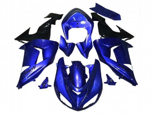 Purchase 2006-2007 Blue Black Kawasaki ZX10R Motorcycle Fairings UK