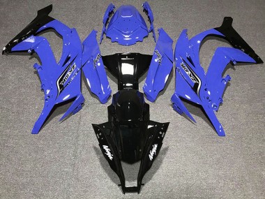 Purchase 2011-2015 Blue Glossy Black Kawasaki ZX10R Motorcycle Fairings UK