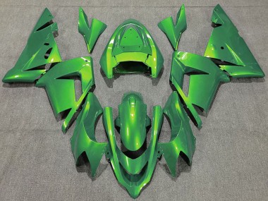 Purchase 2004-2005 Glossy Green Kawasaki ZX10R Motorcycle Fairings UK
