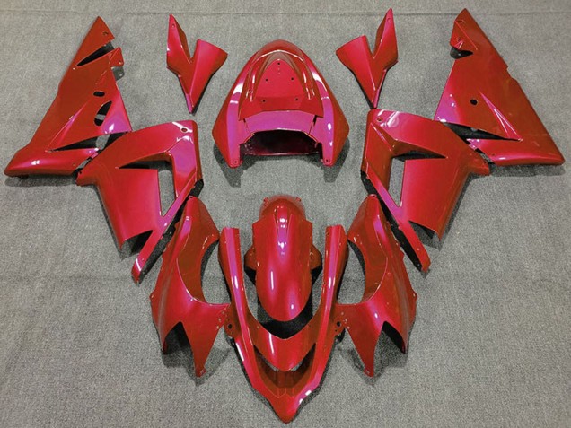 Purchase 2004-2005 Glossy Red Kawasaki ZX10R Motorcycle Fairings UK
