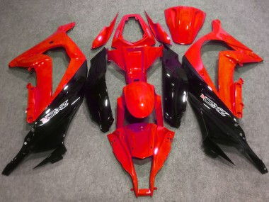 Purchase 2016-2020 Red Glossy Black Kawasaki ZX10R Abs Motorcycle Fairings UK