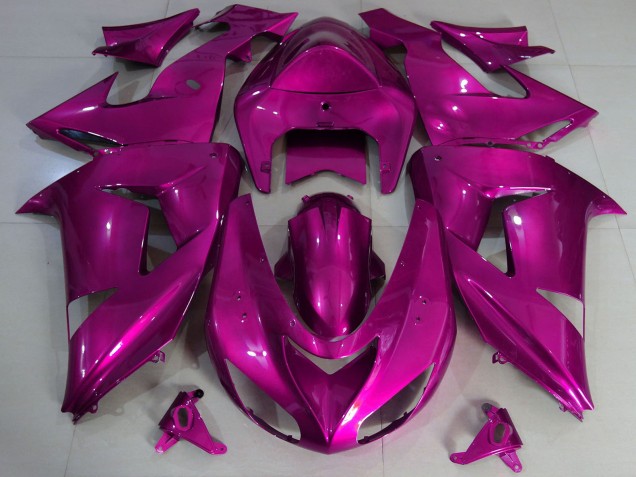 Purchase 2006-2007 Purple Kawasaki ZX10R Motorcycle Fairings UK