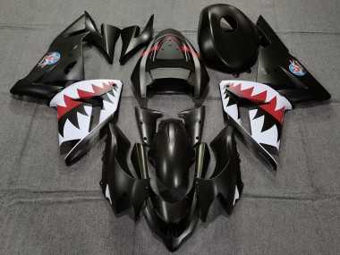Purchase 2004-2005 Matte Black Betty Bomber Kawasaki ZX10R Motorcycle Fairings UK