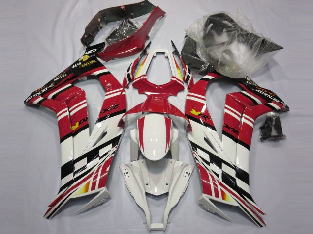 Purchase 2011-2015 Red Black White Yellow Kawasaki ZX10R Motorcycle Fairings UK