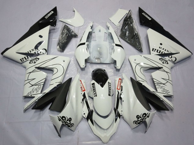 Purchase 2004-2005 White Corona Kawasaki ZX10R Motorcycle Fairings UK