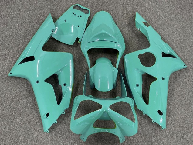 Purchase 2003-2004 Cyan Kawasaki ZX6R Motorcycle Fairings UK