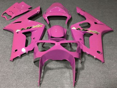 Purchase 2003-2004 Pink Kawasaki ZX6R Motorcycle Fairings UK