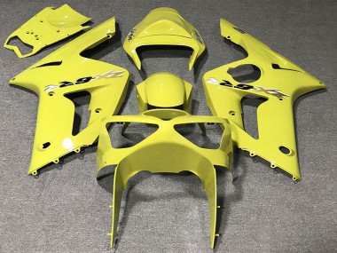 Purchase 2003-2004 Yellow Kawasaki ZX6R Motorcycle Fairings UK
