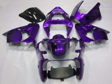 Purchase 2000-2002 Purple Kawasaki ZX6R Motorcycle Fairings UK