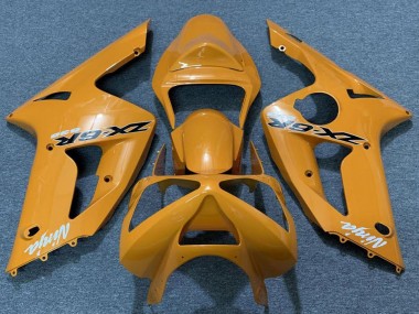 Purchase 2003-2004 Orange Kawasaki ZX6R Motorcycle Fairings UK