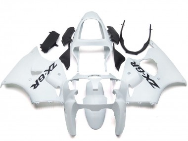 Purchase 2000-2002 Glossy White Kawasaki ZX6R Motorcycle Fairings UK