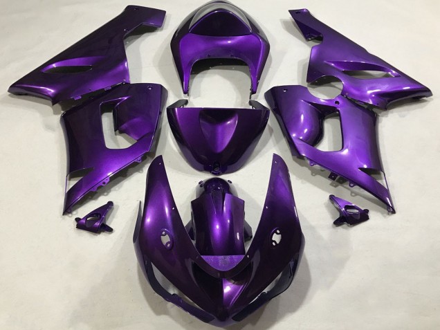 Purchase 2005-2006 Purple Kawasaki ZX6R Motorcycle Fairings UK