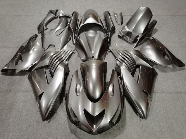 Purchase 2006-2011 Silver Kawasaki ZX14R Motorcycle Fairings UK