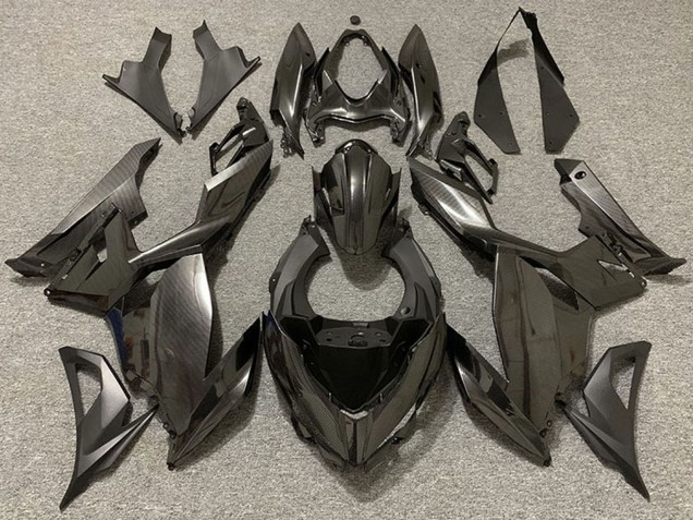 Purchase 2018-2023 Carbon Fiber Style Kawasaki Ninja 400 Motorcycle Fairings UK