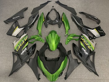 Purchase 2018-2023 Green Black Gold OEM Style Kawasaki Ninja 400 Motorcycle Fairings UK