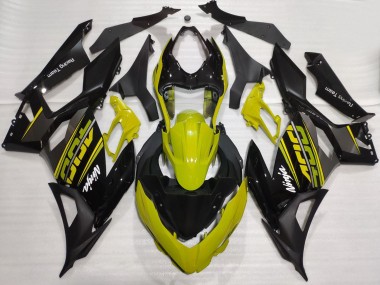 Purchase 2018-2023 Yellow Glossy Black Matte Black OEM Style Kawasaki Ninja 400 Motorcycle Fairings UK