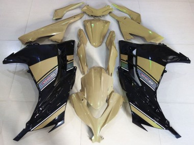 Purchase 2013-2024 Desert Tan Black Kawasaki Ninja 300 Motorcycle Fairings UK