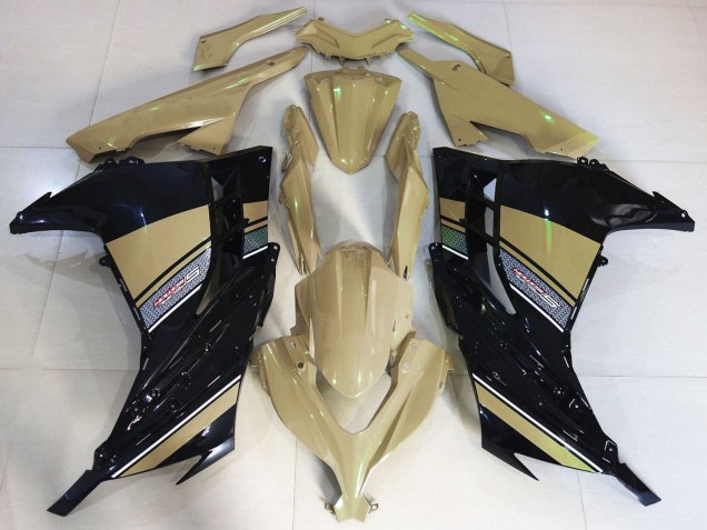 Purchase 2013-2024 Desert Tan Black Kawasaki Ninja 300 Motorcycle Fairings UK