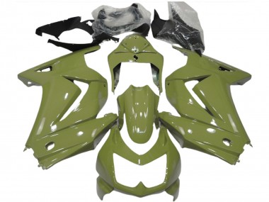Purchase 2008-2012 Olive Kawasaki Ninja 250 Motorcycle Fairings UK