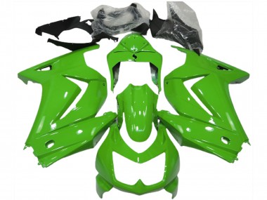 Purchase 2008-2012 Green Kawasaki Ninja 250 Motorcycle Fairings UK