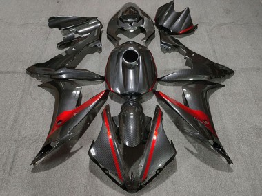 Purchase 2004-2006 Carbon Fiber Style Red Yamaha R1 Motorcycle Fairings UK