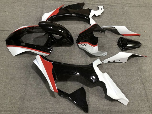 Purchase 2015-2019 Glossy Black White Red Yamaha R1 Motorcycle Fairings UK