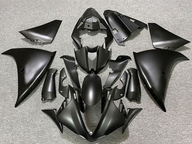 Purchase 2009-2011 Matte Black Yamaha R1 Motorcycle Fairings UK