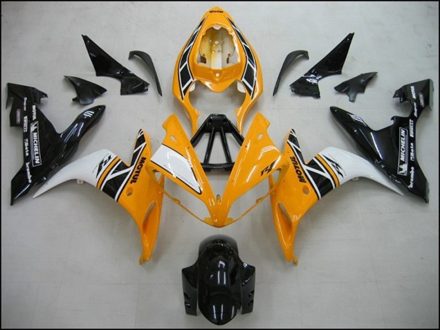 Purchase 2004-2006 Yellow White Black OEM Style Yamaha R1 Motorcycle Fairings UK