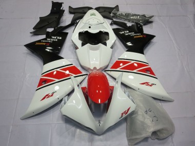 Purchase For Ashely Only: 2012-2014 White Red Black Yamaha R1 Motorcycle Fairings UK