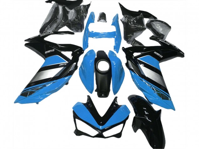 Purchase 2015-2018 Blue Silver Glossy Black Yamalube Yamaha R3 Motorcycle Fairings UK
