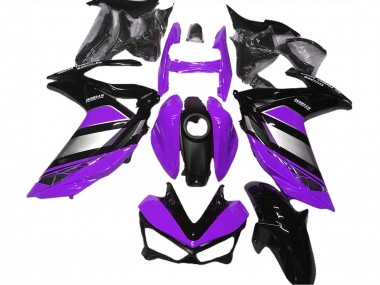 Purchase 2015-2018 Purple Silver Glossy Black Yamaha R3 Motorcycle Fairings UK