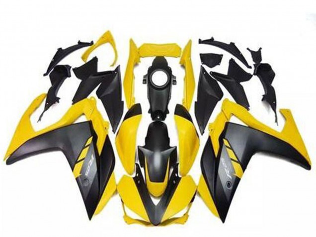 Purchase 2015-2018 Yellow Matte Black Yamaha R3 Motorcycle Fairings UK