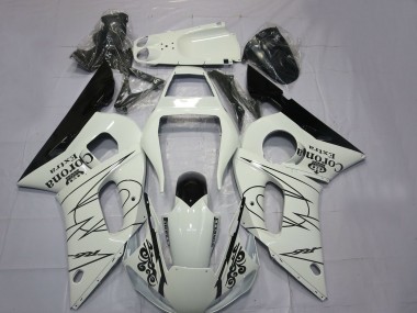 Purchase 1998-2002 White Black Corona Motul Yamaha R6 Motorcycle Fairings UK