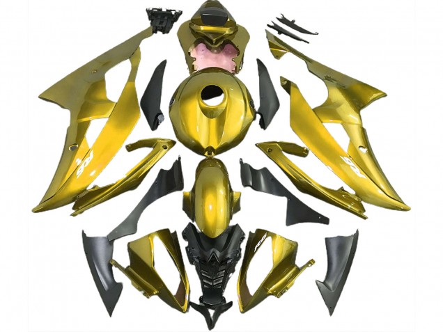 Purchase 2008-2016 Yellow Yamaha R6 Motorcycle Fairings UK