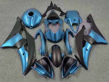 Purchase 2008-2016 Blue Matte Black Yamaha R6 Motorcycle Fairings UK