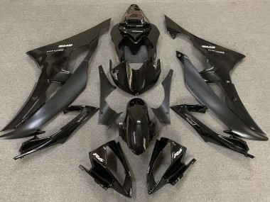 Purchase 2008-2016 Glossy Black Matte Black Yamaha R6 Motorcycle Fairing Kits UK