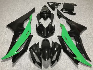 Purchase 2008-2016 Green Glossy Black Yamaha R6 Motorcycle Fairing UK