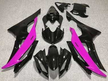 Purchase 2008-2016 Pink Glossy Black Yamaha R6 Motorcycle Fairings UK