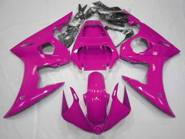 Purchase 2003-2004 Glossy Pink Yamaha R6 Motorcycle Fairings UK