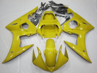 Purchase 2003-2004 Glossy Yellow Yamaha R6 Motorcycle Fairings UK