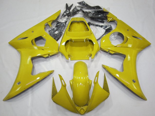 Purchase 2003-2004 Glossy Yellow Yamaha R6 Motorcycle Fairings UK