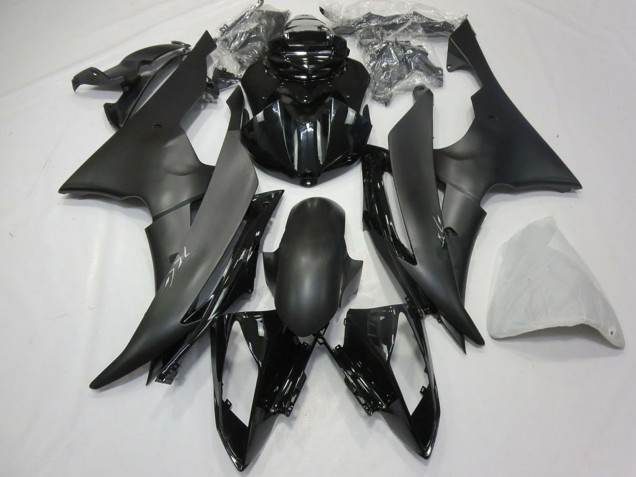 Purchase 2008-2016 Glossy Black Matte Black Yamaha R6 Motorcycle Fairing UK