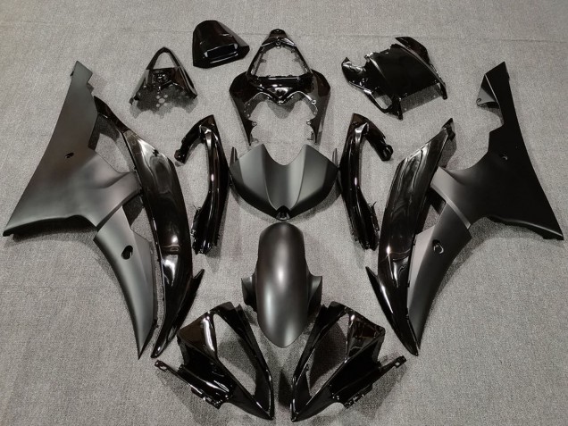 Purchase 2008-2016 Glossy Black Matte Black Yamaha R6 Motorcycle Fairings UK