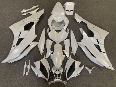 Purchase 2006-2007 Pearl White Yamaha R6 Motorcycle Fairings UK