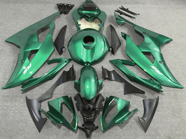 Purchase 2008-2016 Green Yamaha R6 Motorcycle Fairings UK